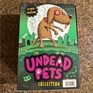 Undead Pets book collection, eight books by Sam Hay